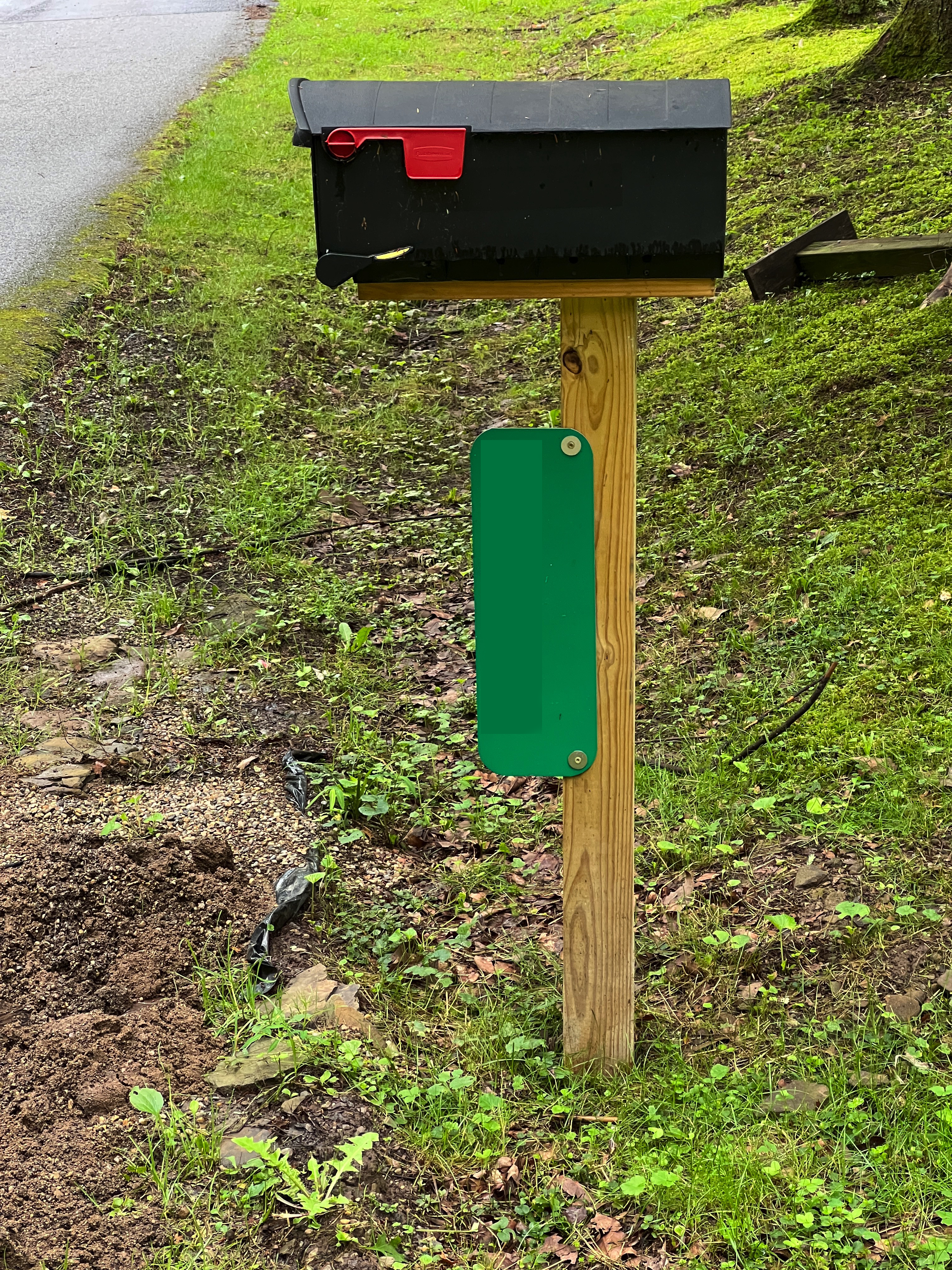 My Mailbox -- North-facing