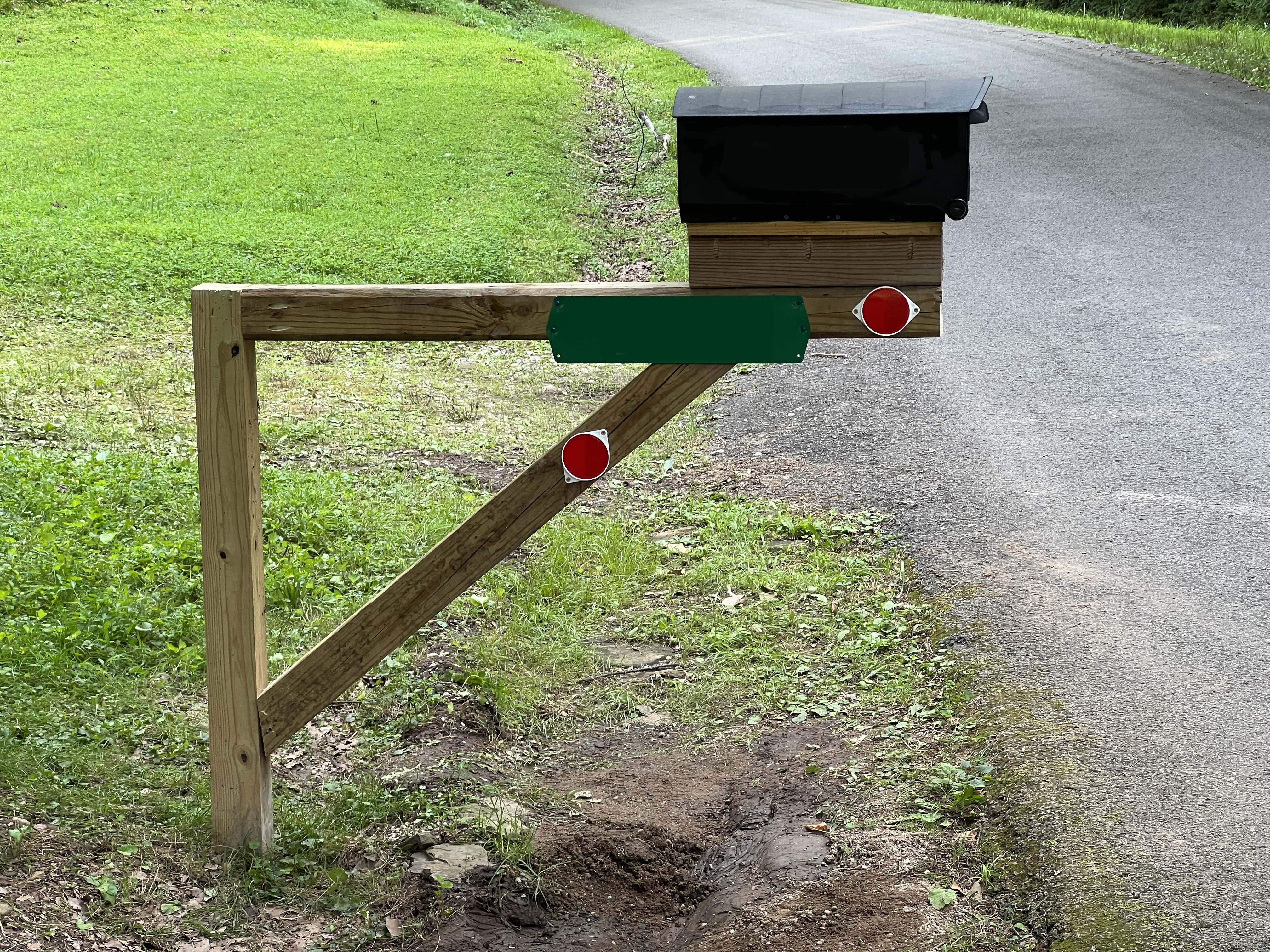 Improved Mailbox -- South-facing