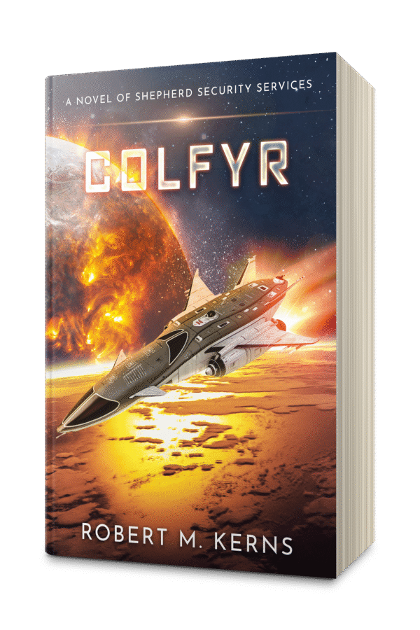 3D paperback image of "Colfyr"