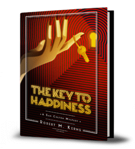 3D paperback image of "The Key to Happiness"