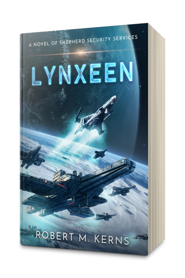 3D paperback image of "Lynxeen"
