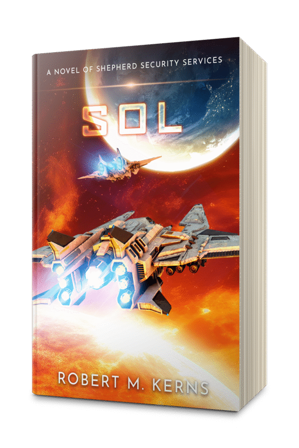 3D paperback image of "Sol"