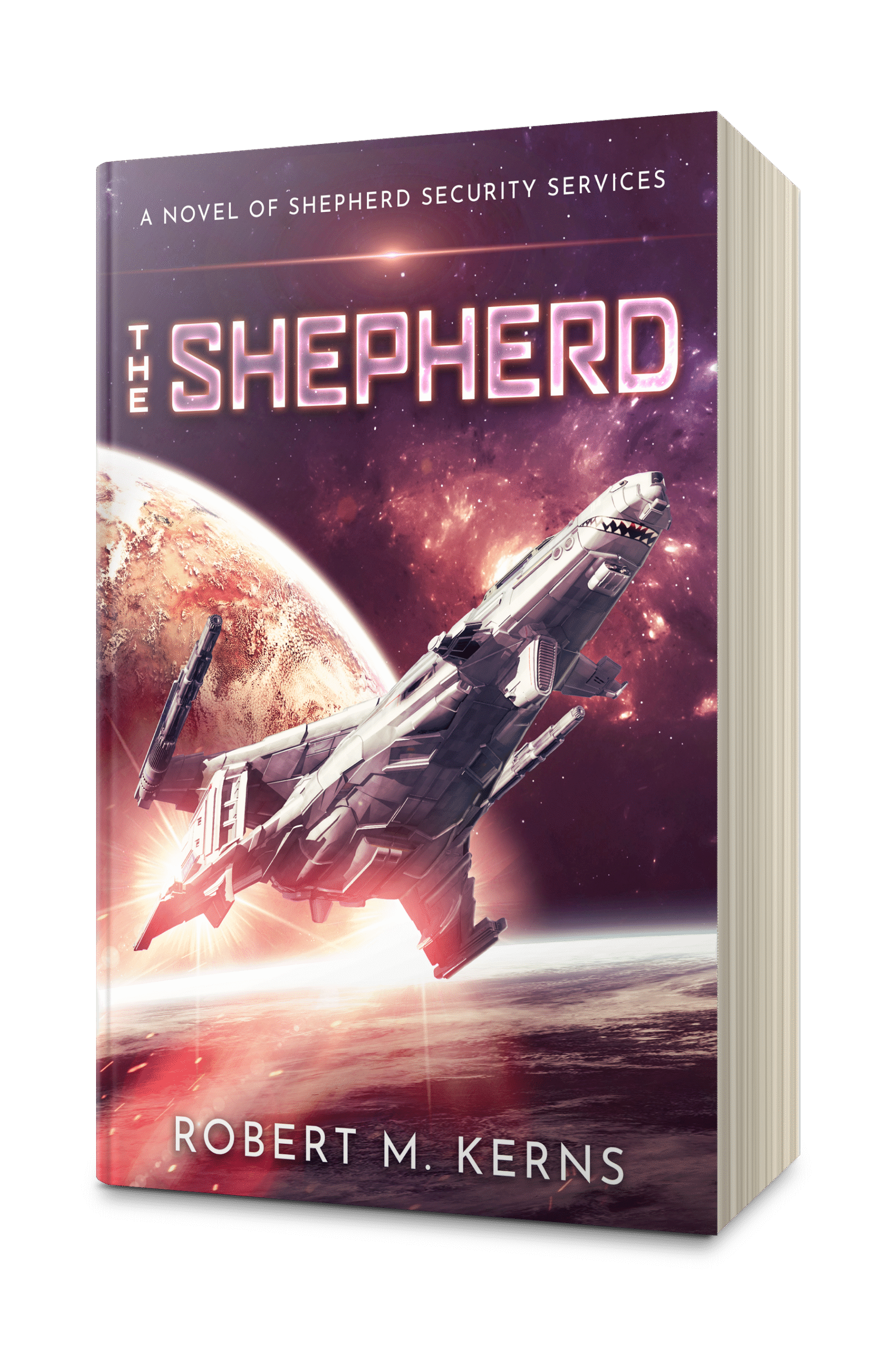 TheShepherd_3DPaperback 3D Paperback image of "The Shepherd"