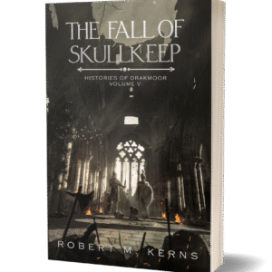 3d paperback image of "The Fall of Skullkeep"