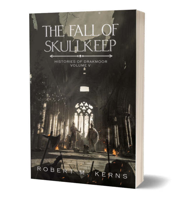 3d paperback image of "The Fall of Skullkeep"