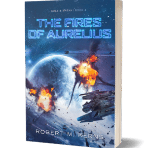 3d paperback image of "The Fires of Aurelius"