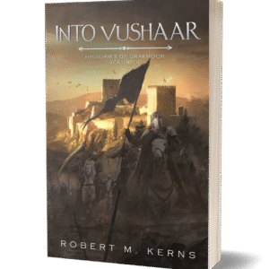 3D paperback image of "Into Vushaar"
