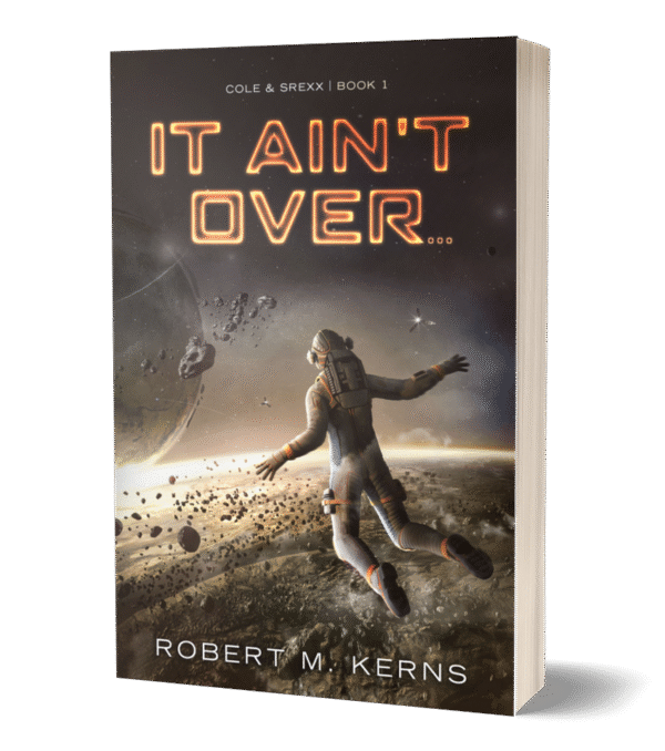 3d paperback image of "It Ain't Over..."